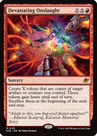 Devastating Onslaught (EOE-132) - Edge of Eternities - for just $0.52! 