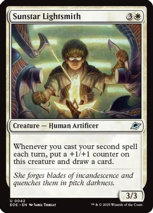 Sunstar Lightsmith (EOE-042) - Edge of Eternities - for just $0.02! 