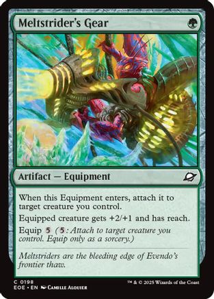 Meltstrider's Gear (EOE-198) - Edge of Eternities - for just $0.02! 