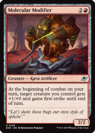 Molecular Modifier (EOE-146) - Edge of Eternities Foil - for just $0.02! 