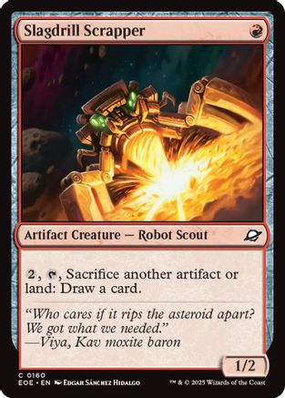 Slagdrill Scrapper (EOE-160) - Edge of Eternities - for just $0.03! 