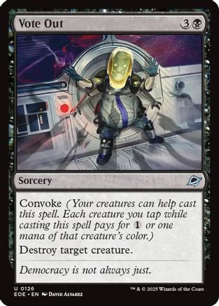 Vote Out (EOE-126) - Edge of Eternities Foil - for just $0.03! 