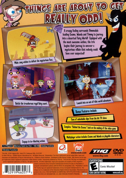 Fairly OddParents: Shadow Showdown – PlayStation 2 (PS2) - for just $12.99! 