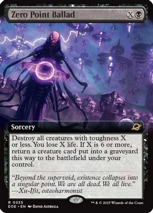 Zero Point Ballad (Extended Art) (EOE-335) - Edge of Eternities - for just $0.24! 