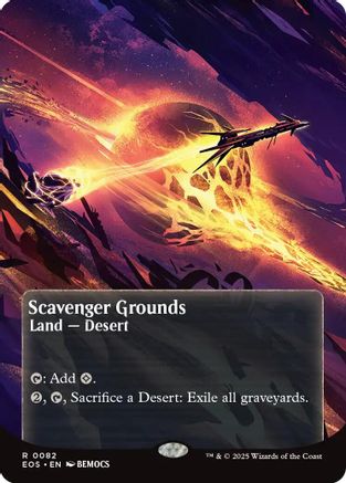 Scavenger Grounds (0082) (Borderless) (EOS-082) - Edge of Eternities: Stellar Sights - for just $0.98! 
