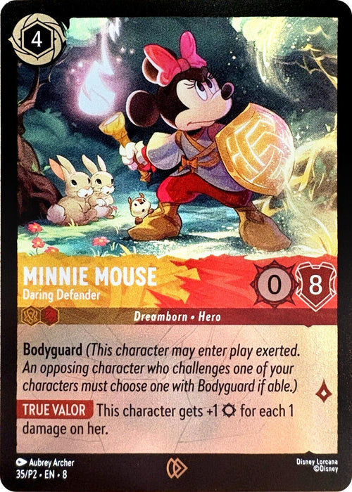 Minnie Mouse - Daring Defender (35) [Promo Cards] - for just $0.35! 