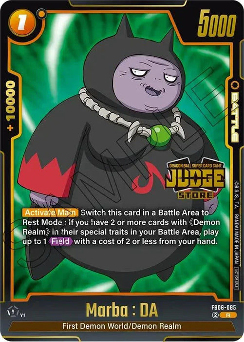 Marba : DA (Judge Pack 04 - Store Judge) [Fusion World Tournament Cards] - for just $0.10! 