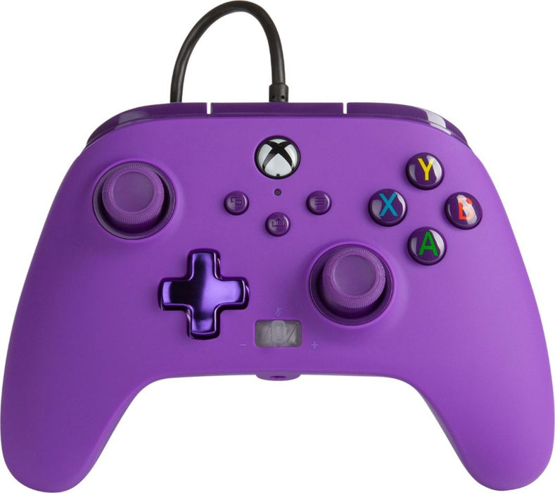 PowerA Enhanced Wired Controller Royal Purple (Xbox Series X/S) - Just $19.99! Shop now at Retro Gaming of Denver