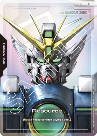 Resource (R-004) (C+) (R-004) - Newtype Rising Holofoil - for just $2.18! 