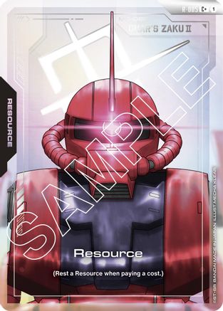 Resource (R-005) (C+) (R-005) - Newtype Rising Holofoil - for just $2.74! 