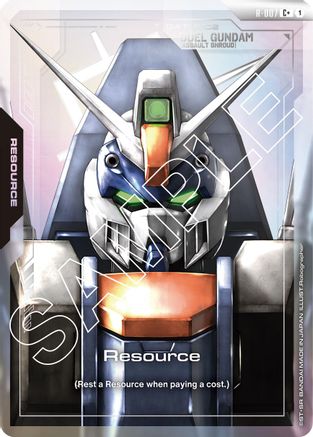 Resource (R-007) (C+) (R-007) - Newtype Rising Holofoil - for just $0.74! 