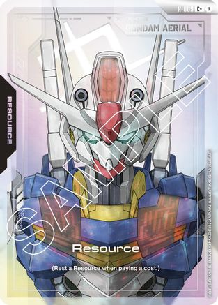 Resource (R-009) (C+) (R-009) - Newtype Rising Holofoil - for just $1.90! 