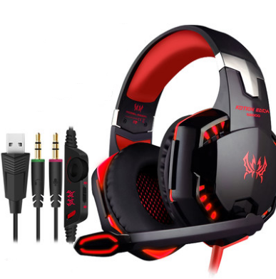 Wired Gaming Headset Headphones Surround Sound Deep Bass Stereo Casque Earphones With Microphone - for just $50.92! 
