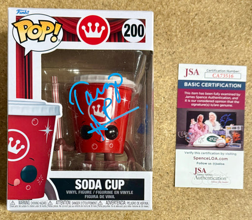 Taraji P. Henson Signed Movie Theater Soda Cup Funko Pop! #200 With JSA COA - for just $120! 