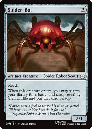Spider-Bot (SPM-173) - Marvel's Spider-Man Foil - for just $0.07! 