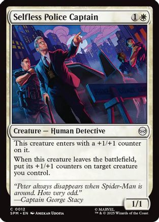 Selfless Police Captain (SPM-012) - Marvel's Spider-Man - for just $0.02! 