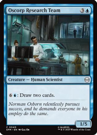 Oscorp Research Team (SPM-040) - Marvel's Spider-Man Foil - for just $0.01! 