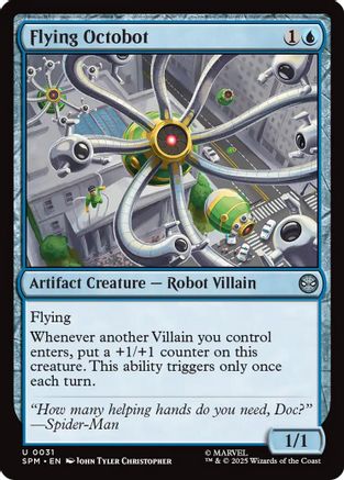Flying Octobot (SPM-031) - Marvel's Spider-Man Foil - for just $0.03! 