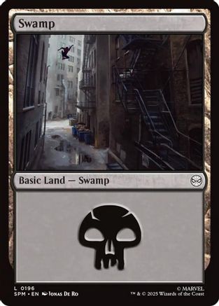 Swamp (0196) (SPM-196) - Marvel's Spider-Man Foil - for just $0.05! 