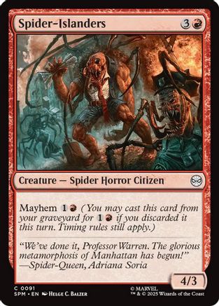 Spider-Islanders (SPM-091) - Marvel's Spider-Man - for just $0.03! 