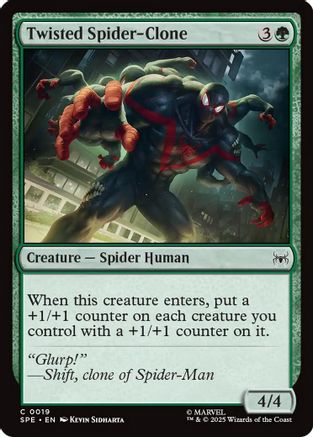 Twisted Spider-Clone (SPE, MAR-019) - Marvel's Spider-Man: Eternal-Legal - for just $0.07! 