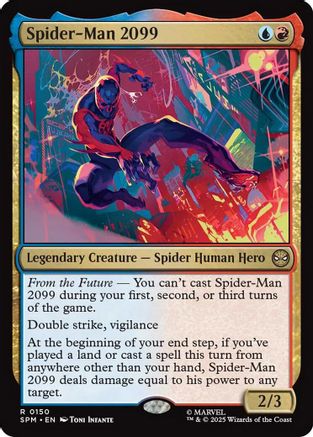 Spider-Man 2099 (SPM-150) - Marvel's Spider-Man Foil - for just $0.17! 