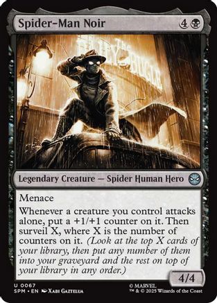 Spider-Man Noir (SPM-067) - Marvel's Spider-Man - for just $0.05! 
