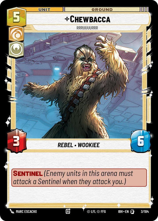 Chewbacca (3/104) - Rrruuuurrr (3/104) [Intro Battle: Hoth] - for just $0.10! 