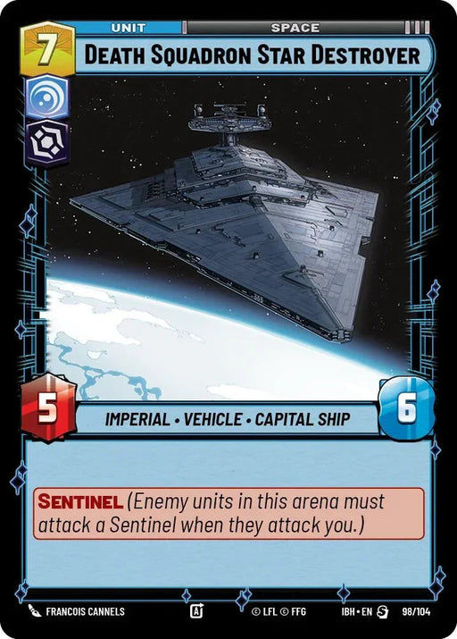 Death Squadron Star Destroyer (98/104) (98/104) [Intro Battle: Hoth] - for just $0.10! 
