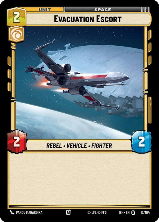 Evacuation Escort (12/104) (12/104) [Intro Battle: Hoth] - for just $0.10! 