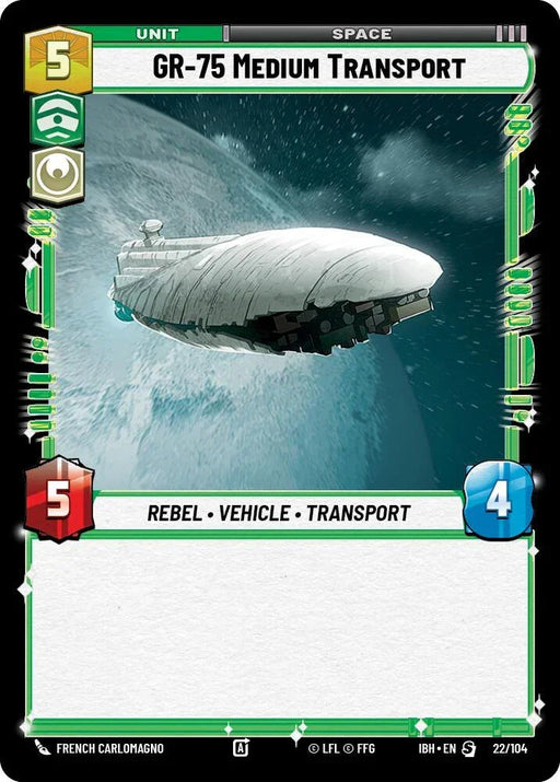 GR-75 Medium Transport (22/104) (22/104) [Intro Battle: Hoth] - for just $0.10! 