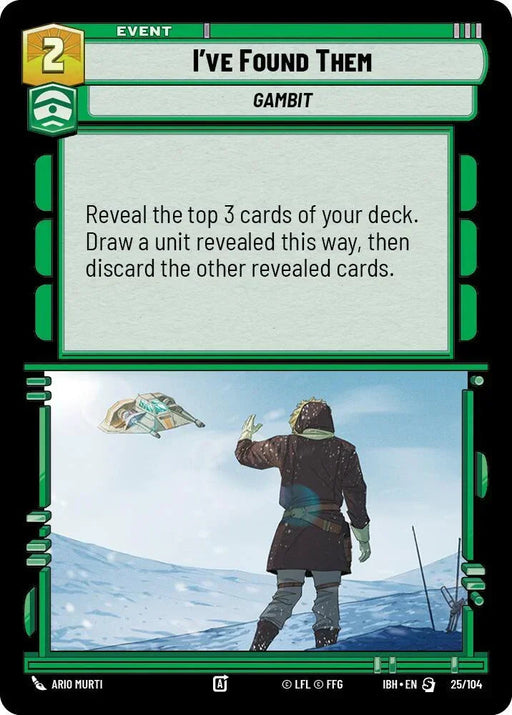 I've Found Them (25/104) (25/104) [Intro Battle: Hoth] - for just $0.15! 