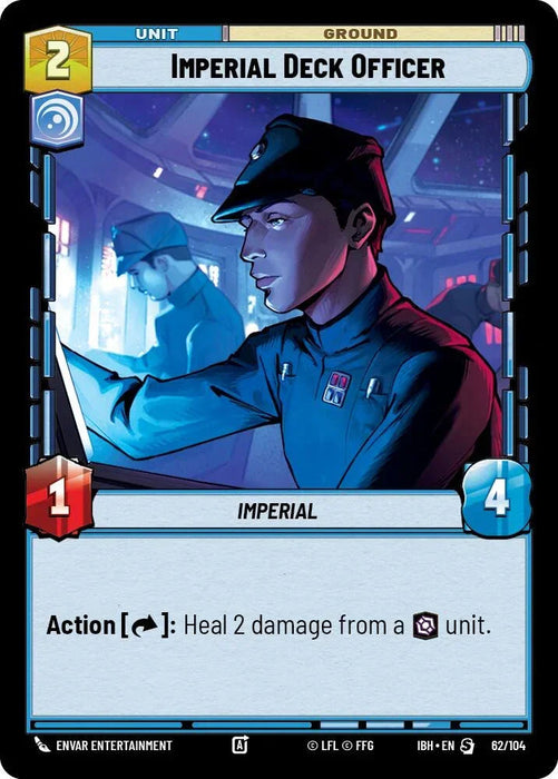 Imperial Deck Officer (62/104) (62/104) [Intro Battle: Hoth] - for just $0.10! 