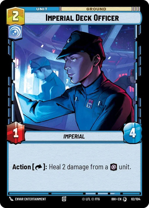 Imperial Deck Officer (62/104) (62/104) [Intro Battle: Hoth] - for just $0.10! 