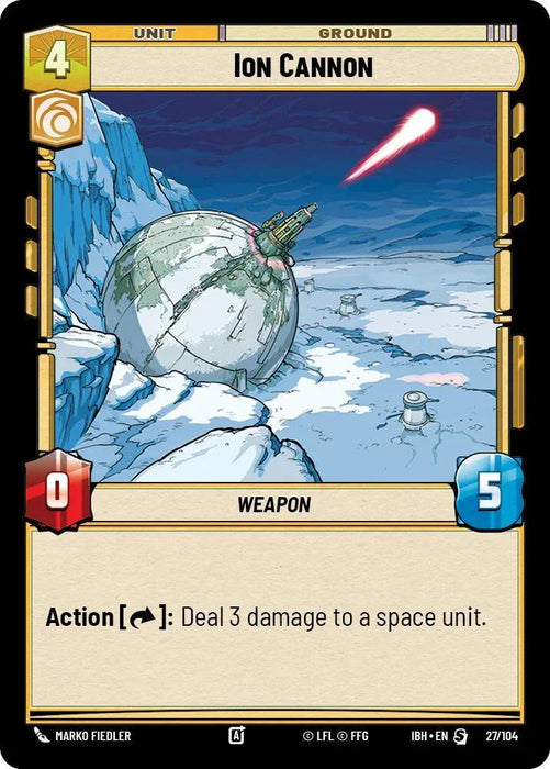 Ion Cannon (27/104) (27/104) [Intro Battle: Hoth] - for just $0.10! 