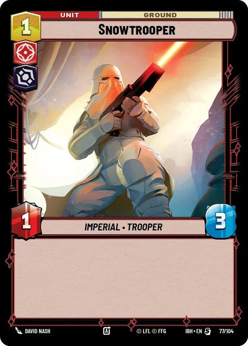 Snowtrooper (77/104) (77/104) [Intro Battle: Hoth] - for just $0.10! 