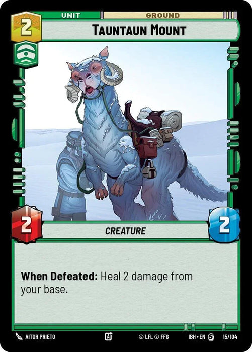 Tauntaun Mount (15/104) (15/104) [Intro Battle: Hoth] - for just $0.10! 