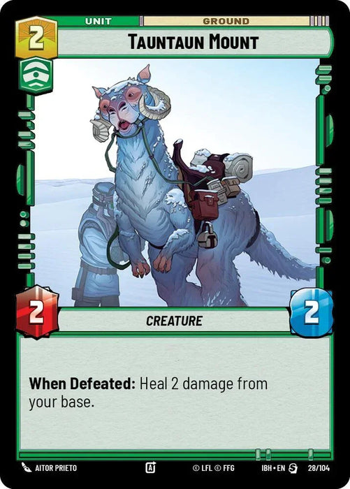 Tauntaun Mount (28/104) (28/104) [Intro Battle: Hoth] - for just $0.10! 
