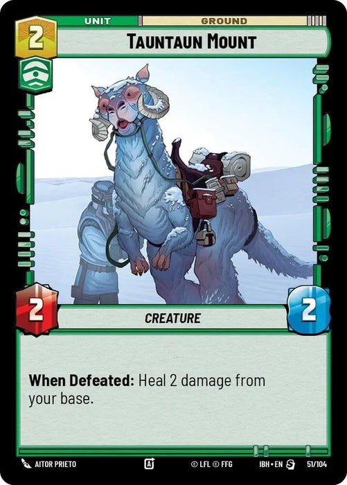 Tauntaun Mount (51/104) (51/104) [Intro Battle: Hoth] - for just $0.10! 