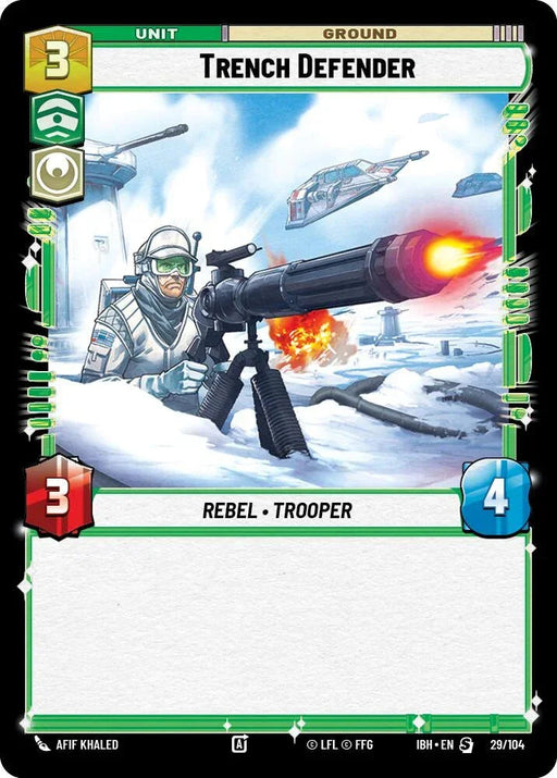 Trench Defender (29/104) (29/104) [Intro Battle: Hoth] - for just $0.10! 