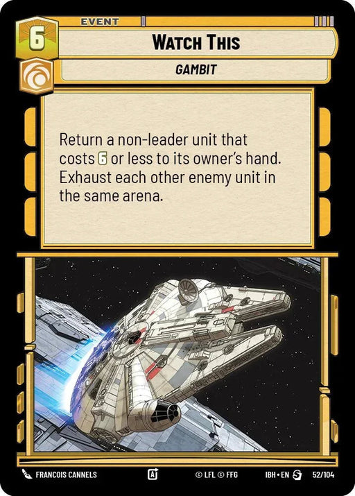 Watch This (52/104) (52/104) [Intro Battle: Hoth] - for just $7.65! 