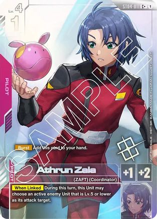 Athrun Zala (Store Tournament Winner Pack 01) (ST04-011) - Gundam Promotional Cards Holofoil - for just $8.66! 