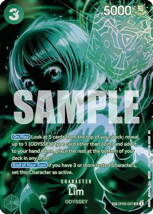 Lim (SP) (OP09-037) - Legacy of the Master Foil - for just $18.15! 