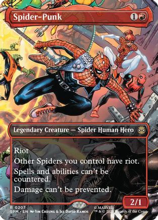 Spider-Punk (0207) (Borderless) (SPM-207) - Marvel's Spider-Man - for just $0.84! 