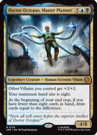 Doctor Octopus, Master Planner (SPM-128) - Marvel's Spider-Man Foil - for just $0.43! 
