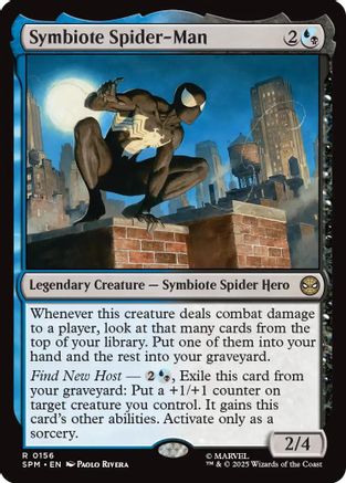 Symbiote Spider-Man (SPM-156) - Marvel's Spider-Man Foil - for just $0.14! 