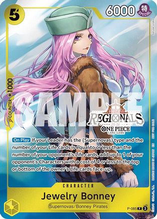 Jewelry Bonney (Offline Regional Participation Pack 2025 Vol.2) (P-085) - One Piece Promotion Cards Foil - for just $8.82! 
