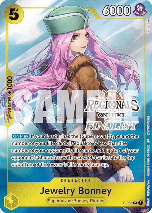 Jewelry Bonney (Offline Regional Finalist Card Set 2025 Vol.2) [One Piece Promotion Cards] - for just $34.75! 