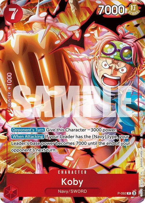 Koby (Event Pack Vol. 7) [One Piece Promotion Cards] - for just $2.25! 