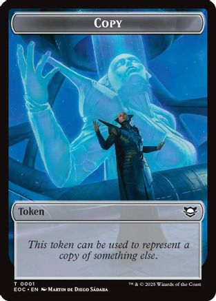 Copy // Golem (0012) Double-Sided Token (EOC-1 // 12) - Commander: Edge of Eternities Foil - for just $0.10! 